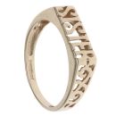 9ct Yellow Gold Sister Fancy Ring