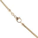 9ct Yellow Gold Foxtail Chain 18"