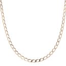 9ct Yellow Gold Curb Chain 24"