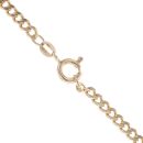 9ct Yellow Gold Curb Chain 20"