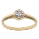 18ct Yellow Gold 0.50ct Brilliant Cut Diamond Solitaire Ring