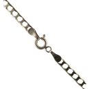 9ct Yellow Gold Square Curb Chain 24"