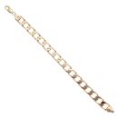 9ct Yellow Gold Curb Bracelet 7"