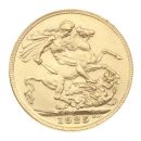 1925 George V Large Head South Africa Full Sovereign Coin