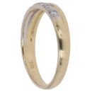 18ct Yellow Gold 0.20ct Brilliant Cut Diamond Fancy Ring