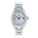 Rolex Custom Datejust Pre Owned Watch Ref 179160