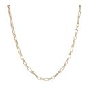 14ct Yellow Gold Greek Key Chain 24"