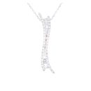 18ct White Gold 0.40ct Diamond Pendant and Chain