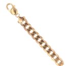 9ct Yellow Gold Curb Bracelet 8"