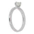 Platinum 0.40ct Brilliant Cut Diamond Solitaire Ring