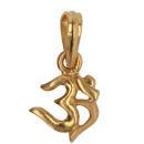 22ct Yellow Gold Om Fancy Pendant