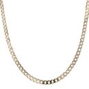 9ct Yellow Gold Curb Chain 22"