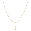 22ct Yellow Gold Fancy Beaded Chain 16"