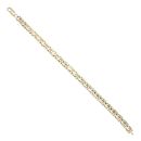 9ct Yellow Gold Patterned Fancy Bracelet 7"