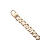 9ct Yellow Gold Curb Bracelet 8.5"