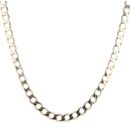 9ct Yellow Gold Curb Chain 20"
