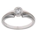 18ct White Gold 0.50ct Diamond Solitaire Ring