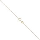 9ct Yellow Gold 1.00ct Brilliant Cut Lab Grown Diamond Cross Pendant and Chain 18"