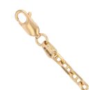 18ct Yellow Gold Anchor Bracelet 8"