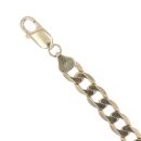9ct Yellow Gold Curb Bracelet 8"