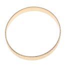 9ct Yellow Gold Patterned Solid Bangle