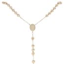 9ct Yellow Gold Rosary Beads 28"