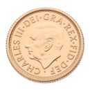 2025 Charles III UK Quarter Sovereign Coin