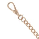 9ct Rose Gold T-Bar Albert Bracelet 7.5"