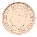 2023 Charles III UK Half Sovereign Coin