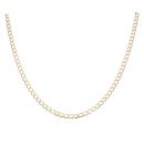 9ct Yellow Gold Curb Chain 18"