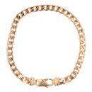 9ct Yellow Gold Curb Bracelet 9"