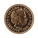 2015 Elizabeth II Fourth Portrait UK Full Sovereign Coin