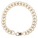 9ct Yellow Gold Fancy Bracelet 8"