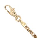 14ct Yellow Gold Byzantine Bracelet 8.5"