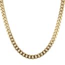 Unique & Co Gold Plated Stainless Steel Curb Chain 20"