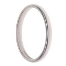 9ct White Gold Wedding Band 2.1mm