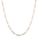 14ct Rose Gold Figaro Chain 20"