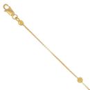 22ct Yellow Gold Bead Bracelet 7"