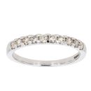 9ct White Gold 0.50ct Diamond Eternity Ring