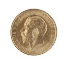 1912 George V Large Head UK Half Sovereign Coin
