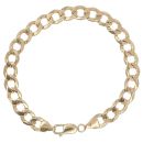 9ct Yellow Gold Curb Bracelet 7.5"