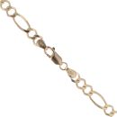 9ct Yellow Gold Figaro Chain 22"
