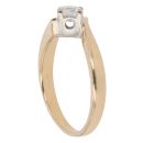 18ct Yellow Gold 0.33ct Brilliant Cut Diamond Solitaire Ring