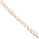 9ct Yellow Gold Curb Chain 22"