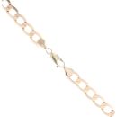 9ct Yellow Gold Curb Chain 22"