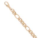 9ct Yellow Gold Rollerball Bracelet 8"