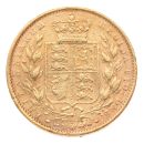 1864 Victoria Young Head UK Full Sovereign Coin