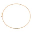 9ct Yellow Gold Patterned Hinged Bangle