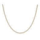 9ct Yellow Gold Curb Chain 22"