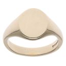 9ct Yellow Gold Plain Signet Ring